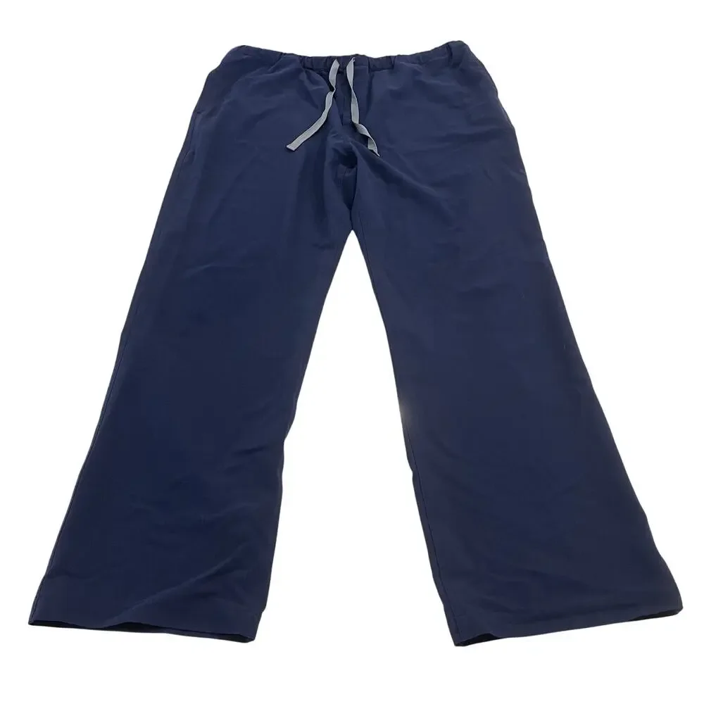 FIGS Pisco Straight-Leg Scrub Pant Navy Size XXL